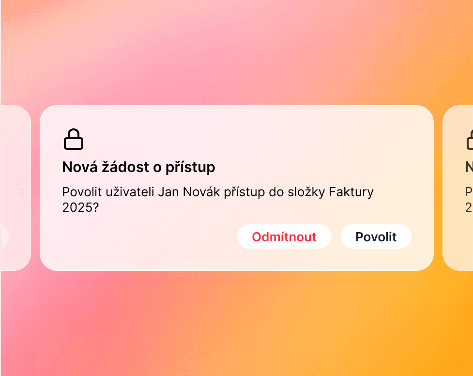Bezpečné ukládání dokumentů (smlouvy, dokumenty)